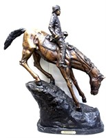 Bronze Sculpture - "Mountain Man" Remington recast