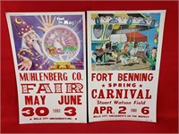 County Fair and Spring Carnival Posters