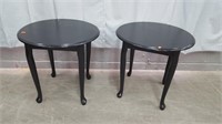 ROUND END TABLES