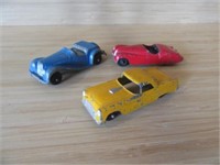 Lot of 3 Tootsietoy Cars