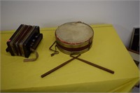 Accordion and Snare Drum