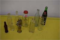 Bottles, Avon, Coke, Milk, 7UP, Medicine