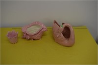 Ceramic Pottery Pink Vase #170 USA
