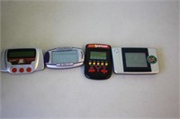 4 Handheld Games, not tested
