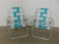Pair Lawn Chairs