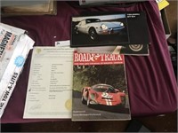 1966 ROAD & TRAK MAGAZINE AND VINTAGE PICTURES