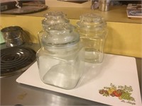 Glass Canisters