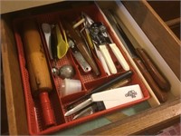Entire Drawer of Knives