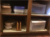 Entire Cabinet of Storage & Bakeware