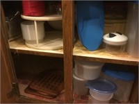 Entire Cabinet of Storage Items