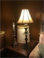 2 Brass & Decorative Lamps