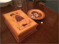 2 Wood Music Boxes