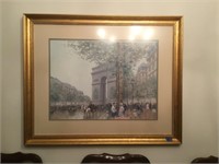 Impressionist Style Framed Print-Paris