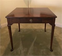 Baker Queen Anne Style Game Table