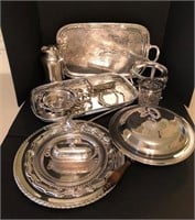 Assortment of Silverplate Items