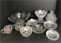 Collection of Cut Crystal Items