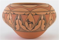 P. Peynetsa Zuni Pottery Jar