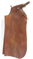 Jeff Morrow Leather Batwing Chaps