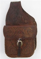 Pair of Leather Western Saddle Bags