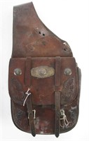 Pair of Leather Western Saddle Bags