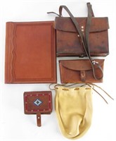 Group of Leather Goods