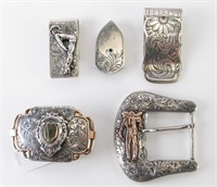 Group of Sterling Accessories