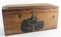 Wooden Chesapeake Bay Gunning Box