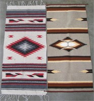 Two Handmade Native American Rugs