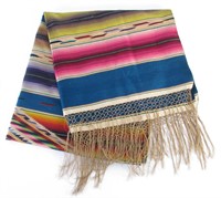 Handmade Mexican Serape Blanket