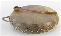 Handmade Native American Rawhide Drum