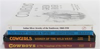 Group of Cowboy, Cowgirl and Indian Jewelry Books