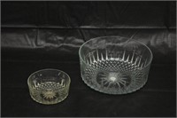 Set of 2 Arcoroc USA Glass Bowls