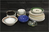 Mixed Lot of Plates & Bowls