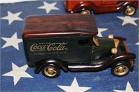 Vintage Wooden Coca-Cola Delvery Trucks (3)