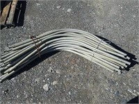 1 inch siphon tubes.  60" long