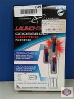 Launchpad Lighted Nock Carbon Xbolt