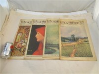 4 rotogravures journeaux de La Presse 1936