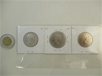 Lot de 3 pièces de 50 Cents du Canada