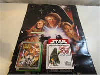 Lot de jeux Star Wars pour Xbox + 1 affiche