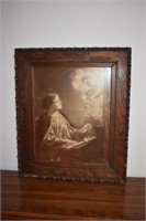 Old Picture - Ornate frame