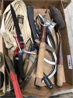 Clothes hose, knippers, garden tool