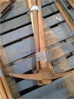 Pick axe & wood handles