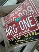 License plates