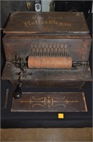 Antique Gen Roller Organ w/ Crank