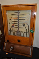 Vtg Groetchen 1 Cent Skill Jump Skiing Game