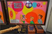 1972 Midway Bullseye Electro-Dart Game & Parts