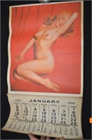 1955 Marilyn Monroe Golden Dreams Calendar