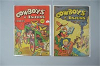 Golden Age Cowboys N Injuns #1 & 2 Comics