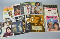 Mixed Music & Entertainment Lot w/ Pin-Up Mags