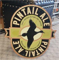 Metal Pintail  Ale Beer Sign